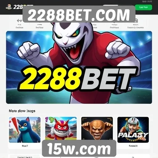Opcões de jogos oferecidas por 2288BET.COM